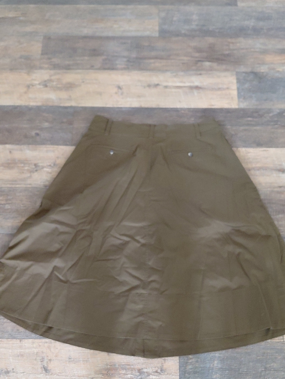 Lauren Ralph Lauren Midi Buttom Down Skirt - Picture 5 of 7
